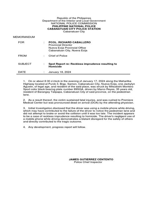 reckless imprudence resulting to homicide|G.R. No. 240337 .